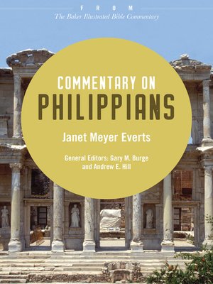 cover image of Commentary on Philippians